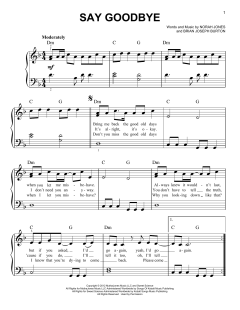 Say Goodbye von Norah Jones (Download) 