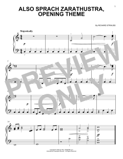 Also Sprach Zarathustra, Opening Theme (Download) 