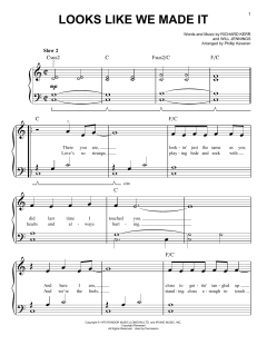 Looks Like We Made It von Barry Manilow (Download) 