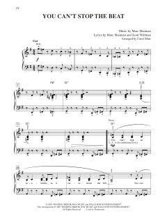 You Can't Stop The Beat von Marc Shaiman (Download) 