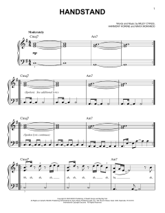 Handstand von Miley Cyrus (Download) 