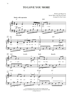 To Love You More von Celine Dion (Download) 