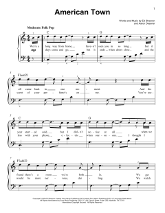 American Town von Ed Sheeran (Download) 