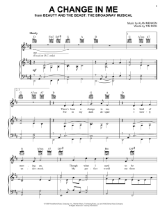 A Change In Me von Alan Menken (Download) 