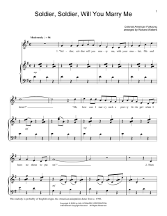 Soldier, Soldier Will You Marry Me von Folk Song (Download) 