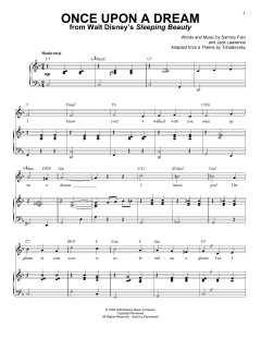 Once Upon A Dream von Sammy Fain (Download) 