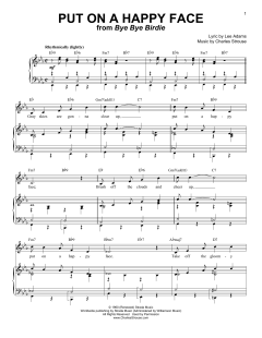 Put On A Happy Face von Lee Adams (Download) 