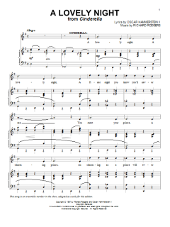 A Lovely Night von Rodgers & Hammerstein (Download) 