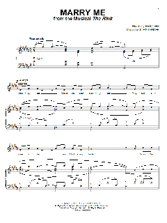 Marry Me von Fred Ebb (Download) 