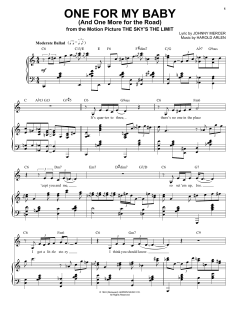 One For My Baby (And One More For The Road) von Frank Sinatra (Download) 
