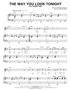 The Way You Look Tonight von Jerome Kern (Download) 