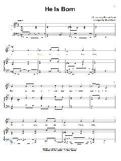 He Is Born, The Holy Child von Traditional French Carol (Download) 