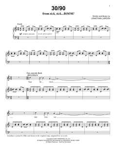 30/90 von Jonathan Larson (Download) 