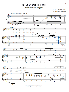 Stay With Me von Cy Coleman (Download) 