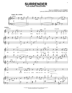 Surrender von Andrew Lloyd Webber (Download) 