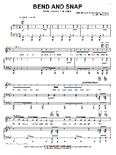 Bend And Snap von Laurence O'Keefe (Download) 