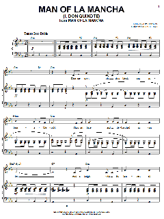 Man Of La Mancha (I, Don Quixote) von Joe Darion (Download) 