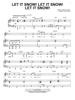 Let It Snow! Let It Snow! Let It Snow! von Sammy Cahn (Download) 