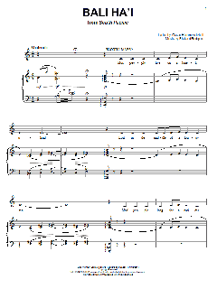 Bali Ha'i von Rodgers & Hammerstein (Download) 