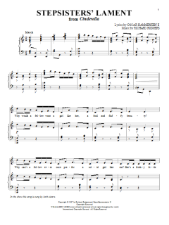Stepsisters' Lament von Rodgers & Hammerstein (Download) 