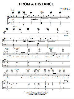 From A Distance von Julie Gold (Download) 