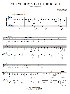 Everybody's Got The Right von Stephen Sondheim (Download) 