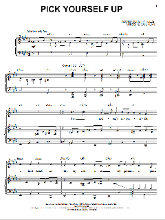Pick Yourself Up von Jerome Kern (Download) 