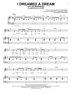 I Dreamed A Dream von Claude-Michel Schönberg (Download) 