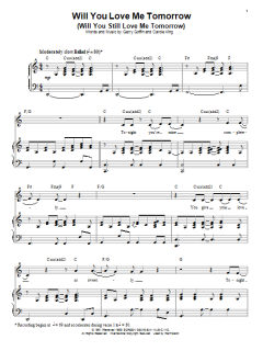 Will You Love Me Tomorrow von Carole King (Download) 