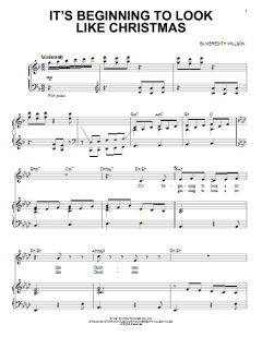 It's Beginning To Look Like Christmas von Johnny Mathis (Download) 