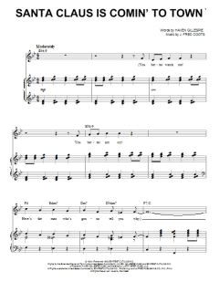 Santa Claus Is Comin' To Town von Perry Como (Download) 