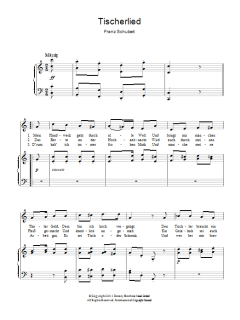 Tischlerlied von Franz Schubert (Download) 
