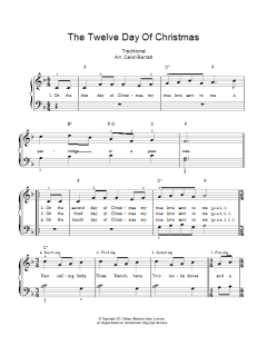 The Twelve Days Of Christmas von Traditional (Download) 