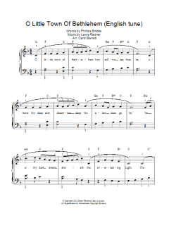 O Little Town Of Bethlehem von Phillips Brooks (Download) 