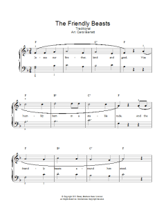 The Friendly Beasts von Traditional (Download) 