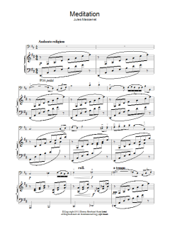 Meditation von Jules Massenet (Download) 