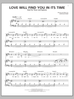 Love Will Find You In Its Time von John Bucchino (Download) 