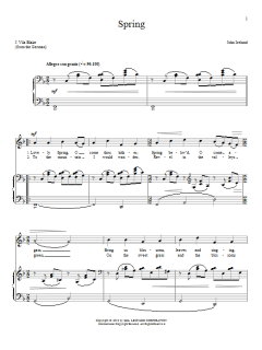 Spring von John Ireland (Download) 