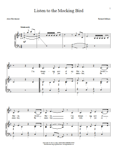 Listen To The Mocking Bird von Alice Hawthorne (Download) 