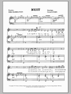 Nuit von Didier Barbelivien (Download) 