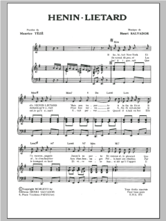 Henin-Lietard von Henri Salvador (Download) 