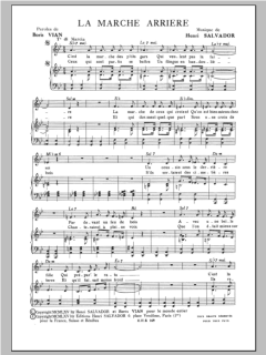 Marche Arriere von Henri Salvador (Download) 