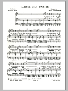 Laisse Moi Partir von Henri Salvador (Download) 