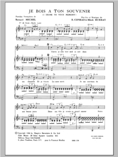 I Drink To Your Memory von Henri Salvador (Download) 