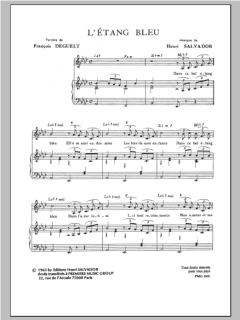 Etang Bleu von Henri Salvador (Download) 