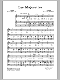 Majorettes von Henri Salvador (Download) 