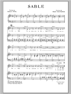 Sable von Henri Salvador (Download) 