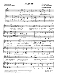 Mater von Claude Nougaro (Download) 