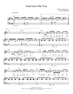 God Gave Me You von Dave Barnes (Download) 