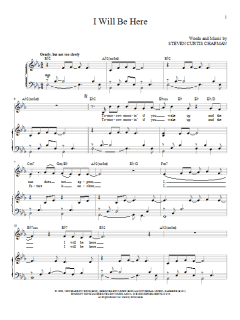 I Will Be Here von Steven Curtis Chapman (Download) 